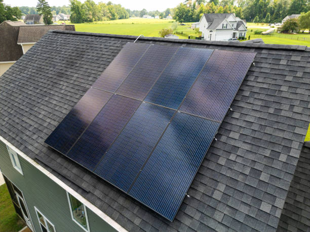 Solar Panels in Armadale Solar Powered Home - Close Up